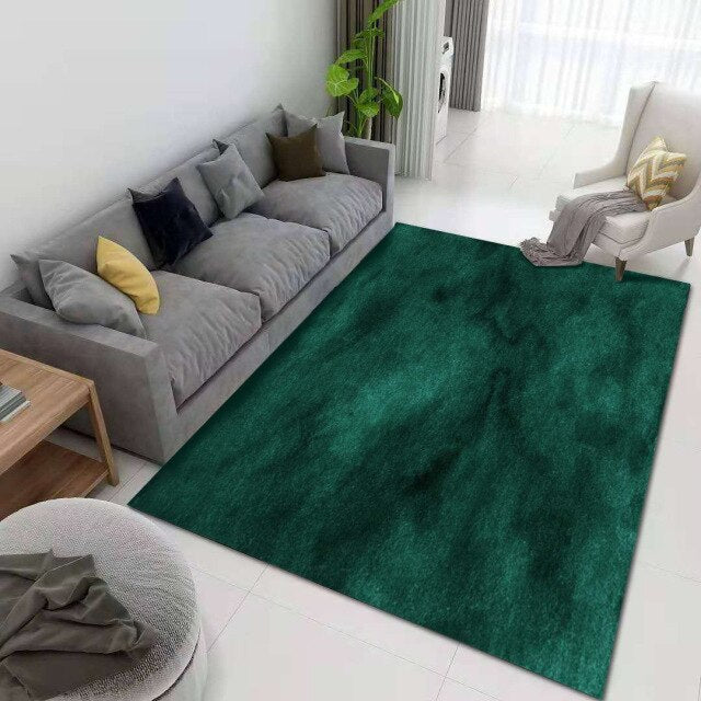 Nordic Green Carpets for Living Room Decoration 3x4 Carpet Lounge